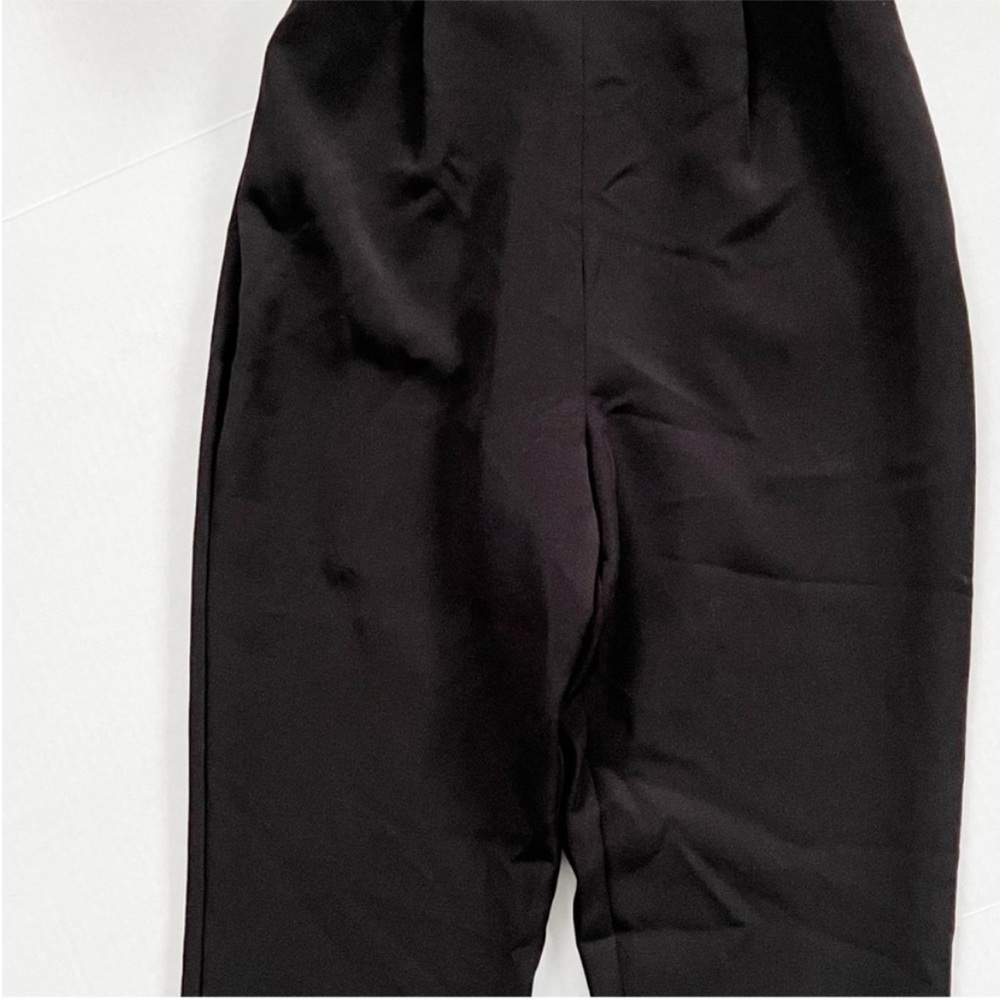 Express Strapless Sleek Jumpsuit in Black - Picture 5 of 6